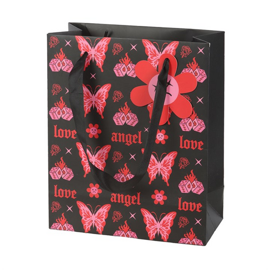 23cm Medium Flaming Butterfly Gift Bag