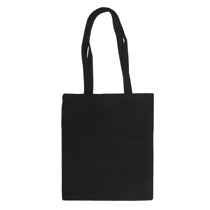 Midnight Bloom Polycotton Tote Bag