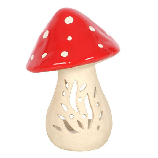 Ceramic Mushroom Tealight Candle Holder