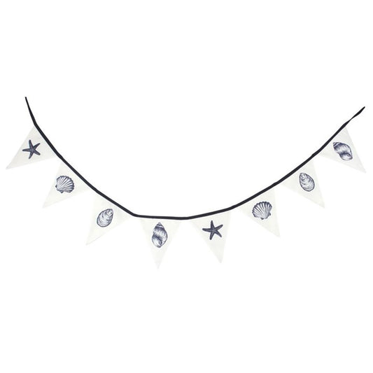 Single Seashell Fabric Bunting