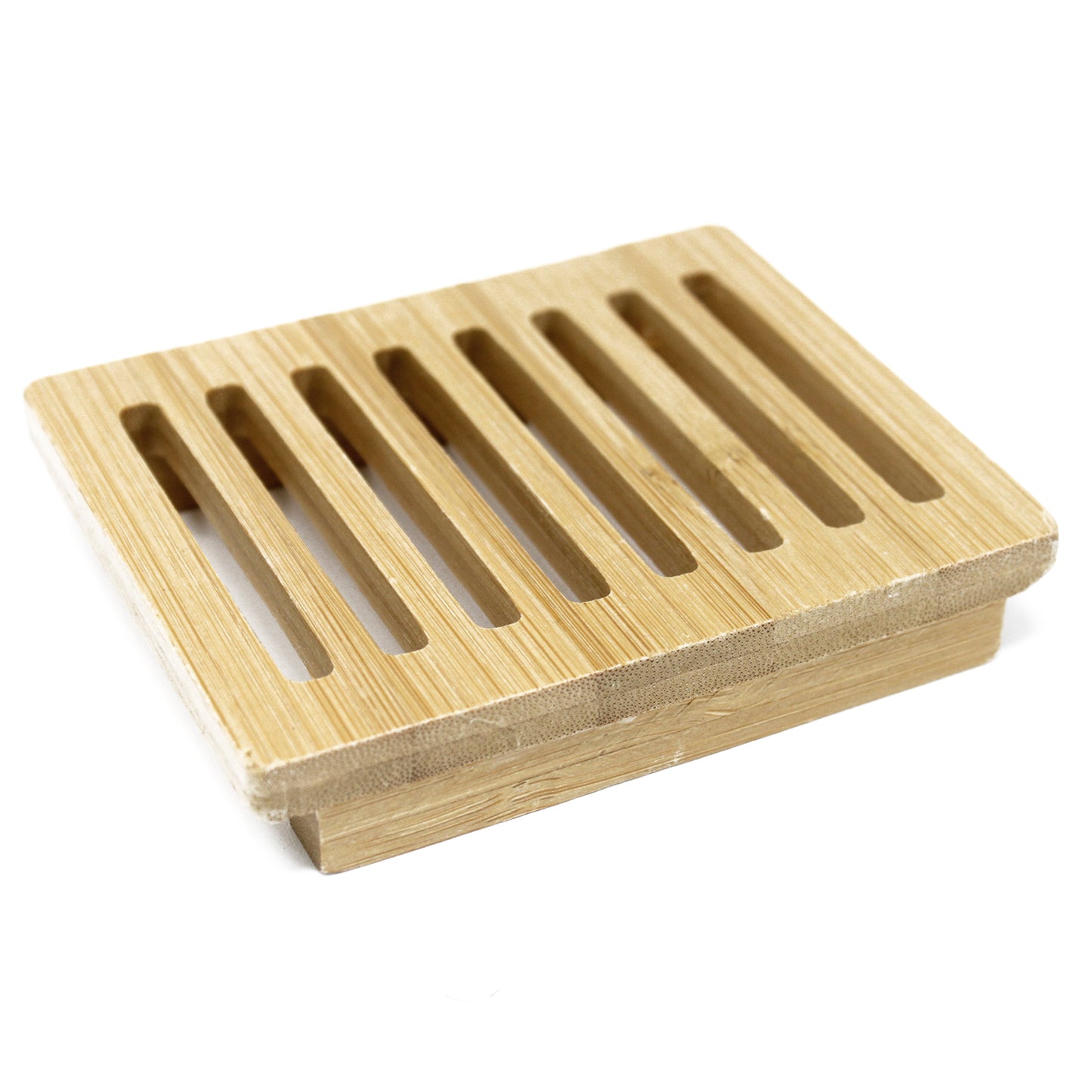 Box Shape Hemu Wood Soap Dish