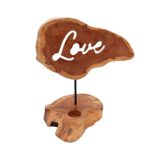 Love Candle Holder Sign