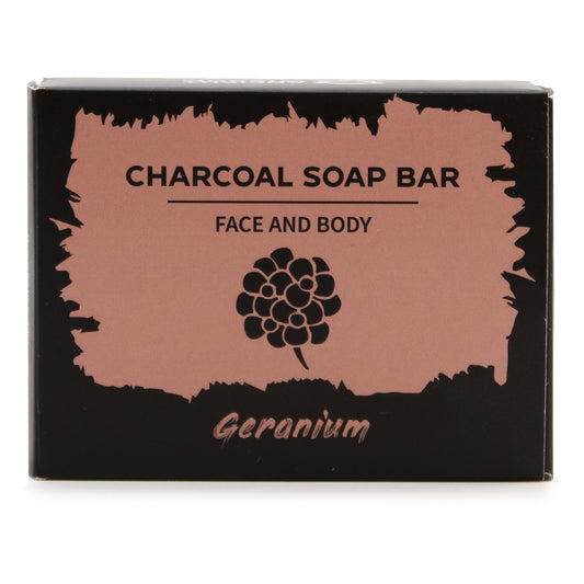 Geranium Charcoal Soap 85g