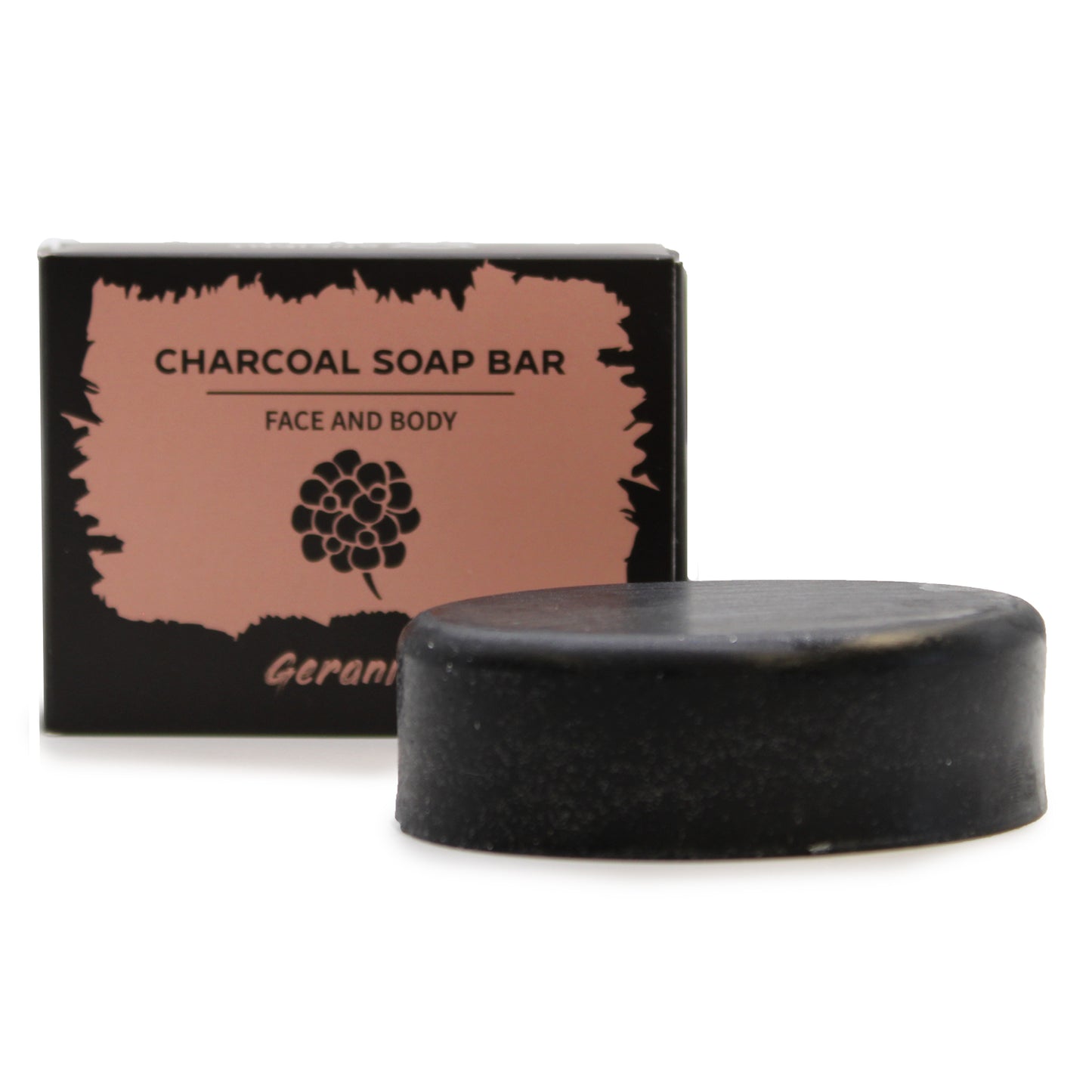 Geranium Charcoal Soap 85g