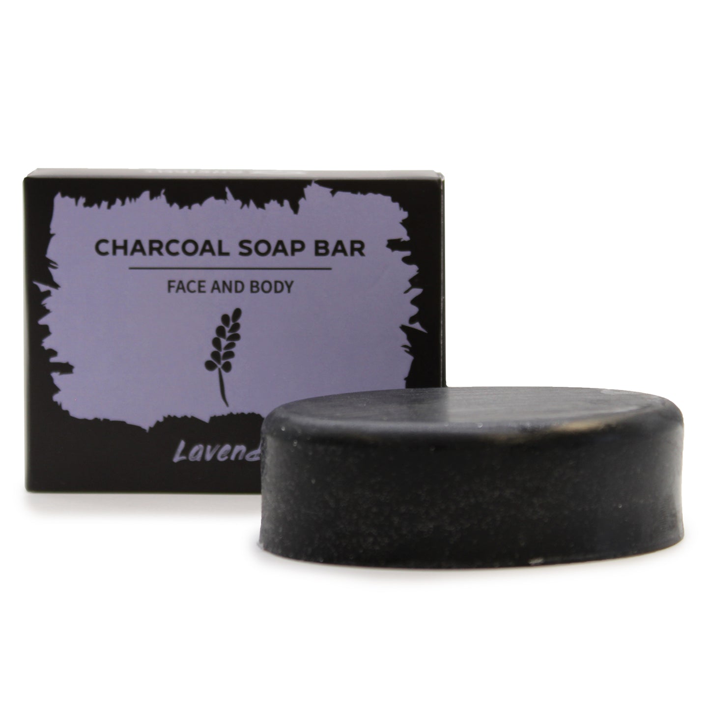 Lavender Charcoal Soap 85g