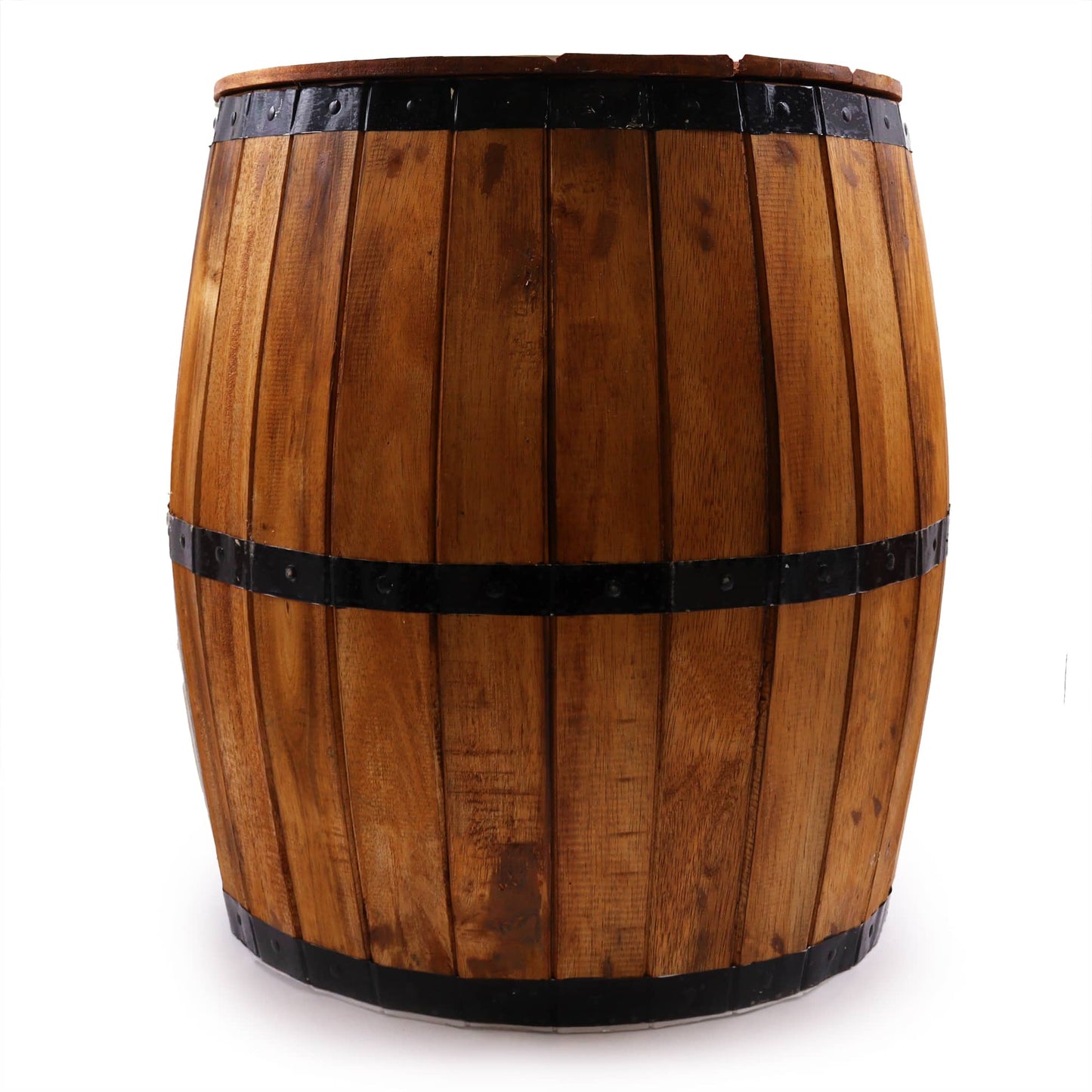 Beer Barrel Table in a Natural Finish