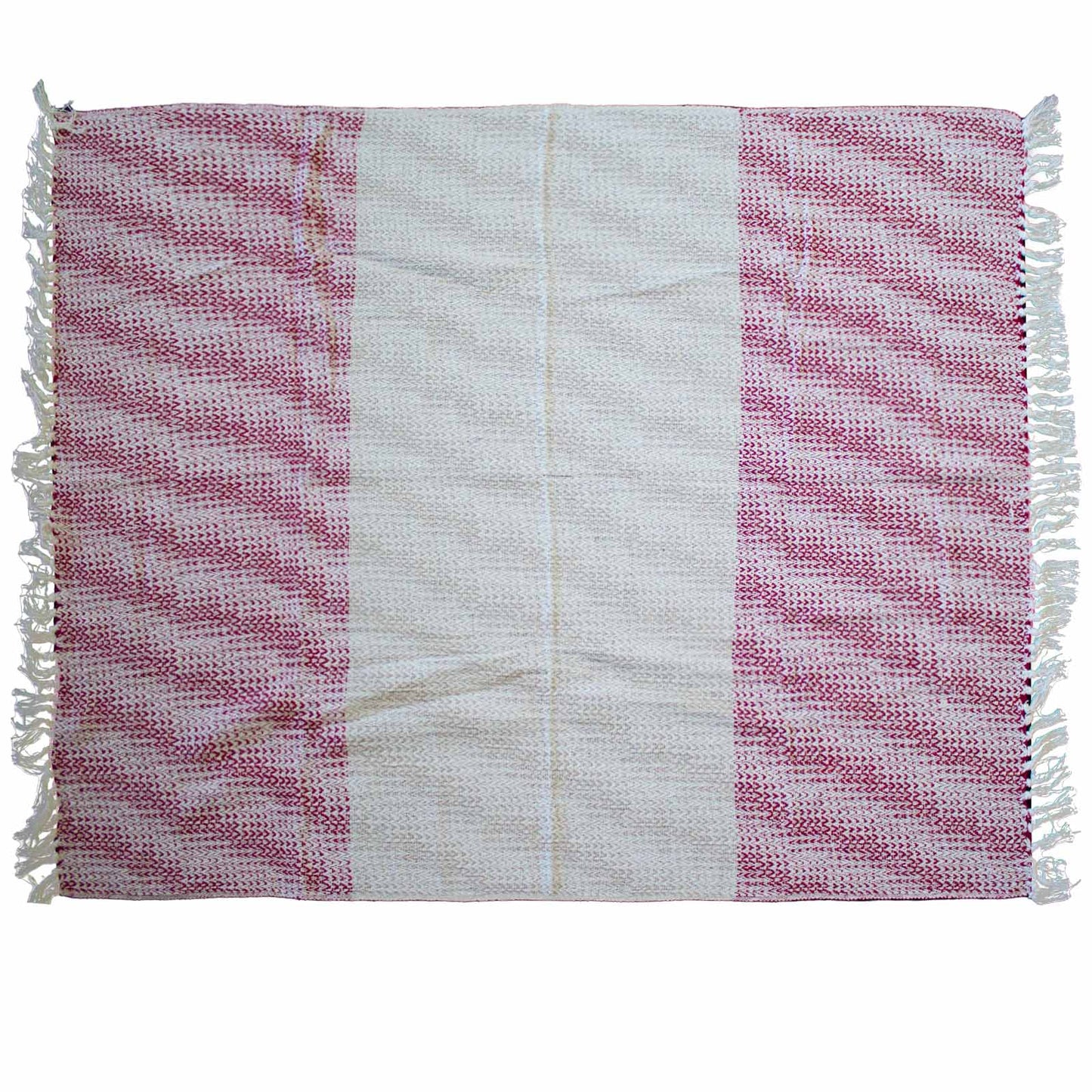 Ruby Two Tone Boho Comfort Throw