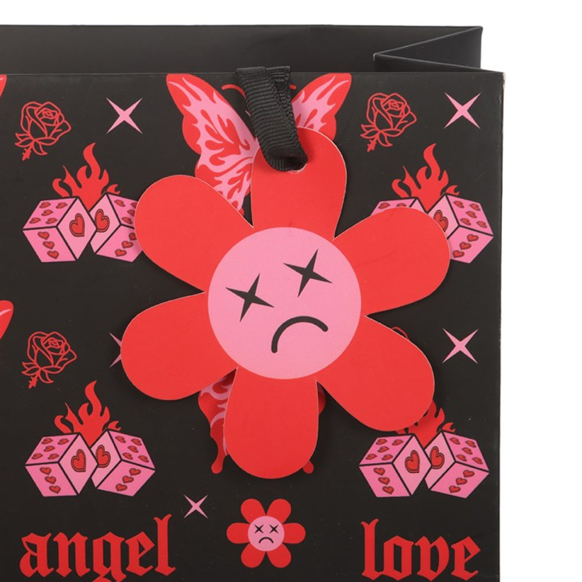 23cm Medium Flaming Butterfly Gift Bag