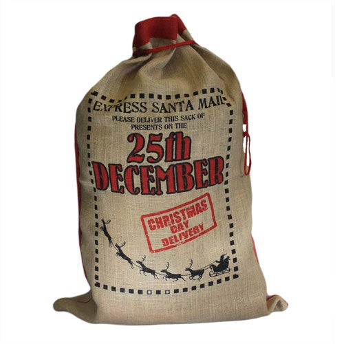 25th December - Christmas Jute Sack