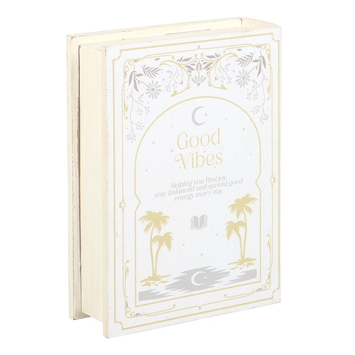 White Book Shaped Storage Box