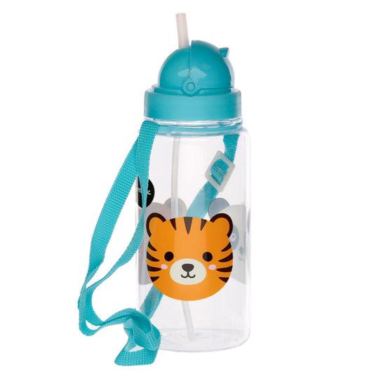 Adoramals - Tiger, Bear and Panda 450ml Children's Water Bottle