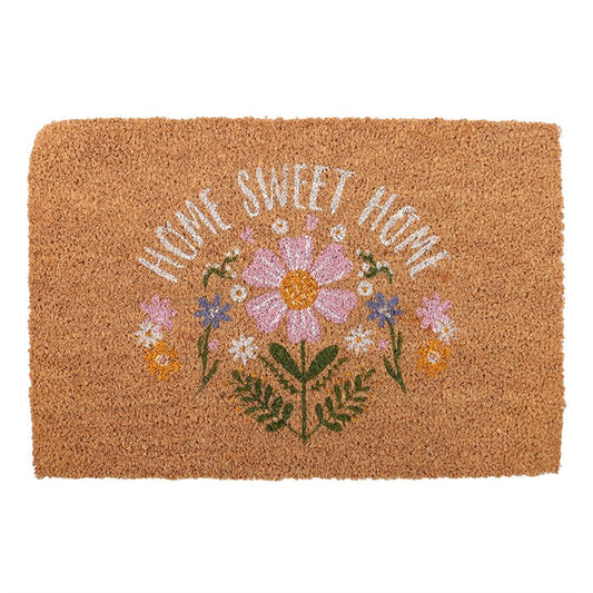 Natural Daisy Home Sweet Home Doormat