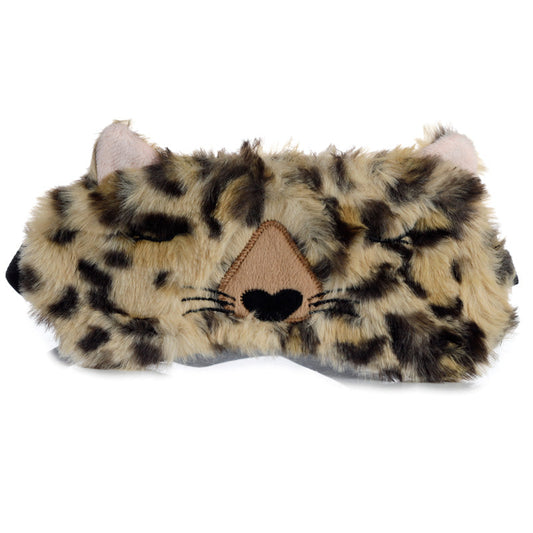 Adoramals - Plush Leopard Eye Mask