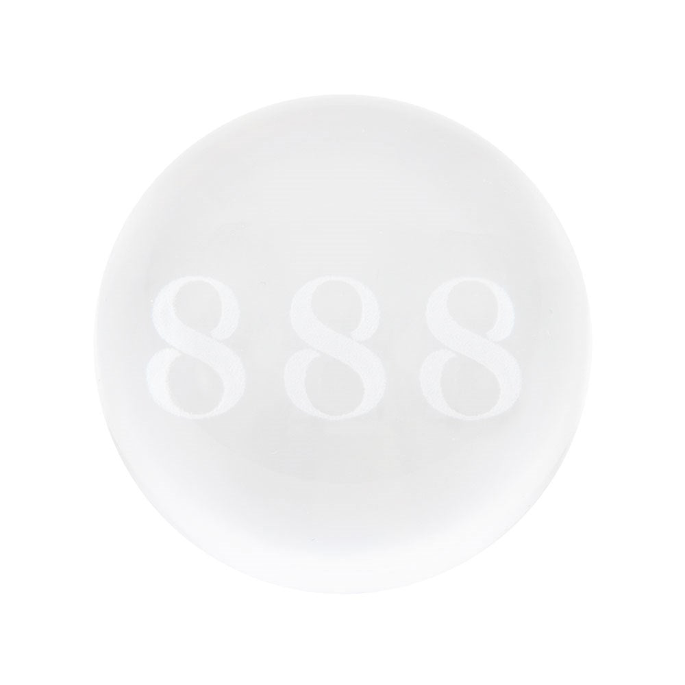 888 Angel Number Crystal Ball