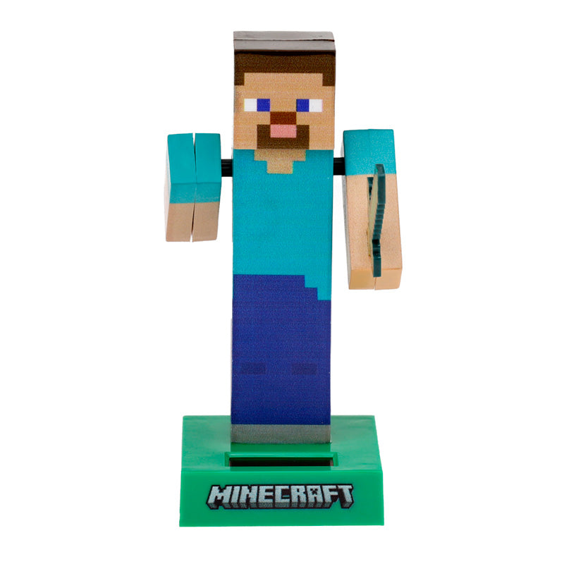 Minecraft Steve Solar Powered Pal