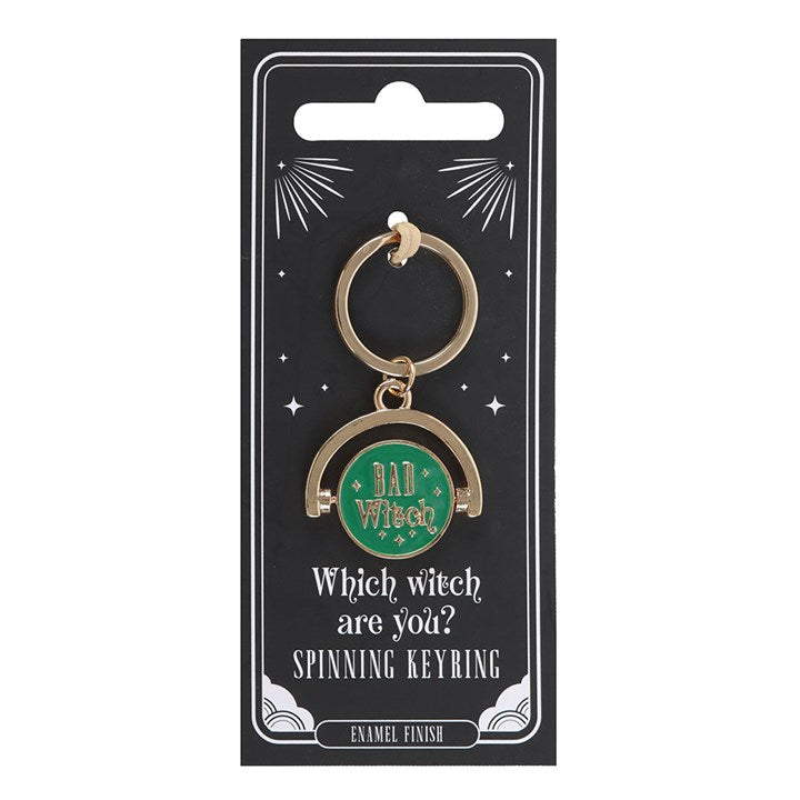 Which Witch Are You Spinning Keyring