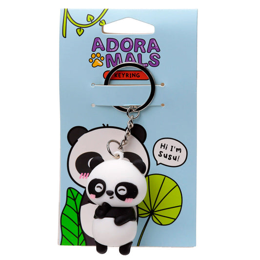 Adoramals - Susu the Panda 3D PVC Keyring