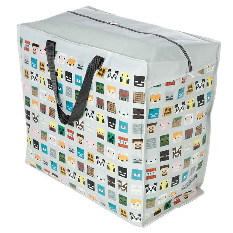 Minecraft Faces Laundry & Storage Bag