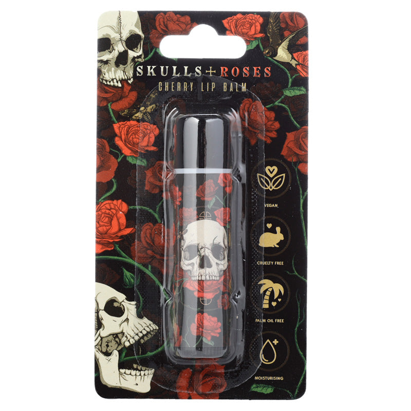 Skulls & Roses Cherry Lip Balm