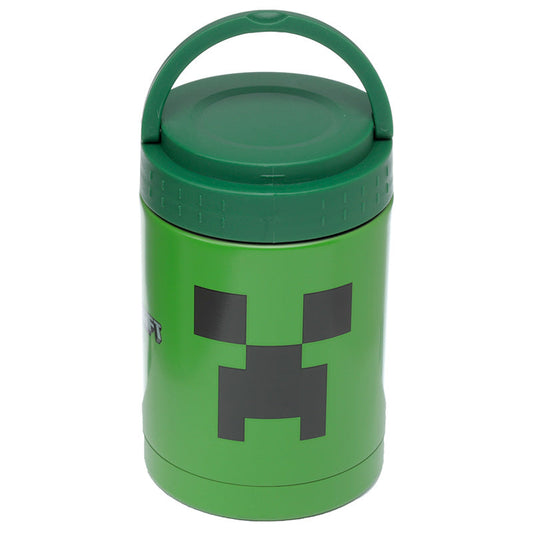 Minecraft Creeper Stainless Steel Insulated Lunch Pot 500ml