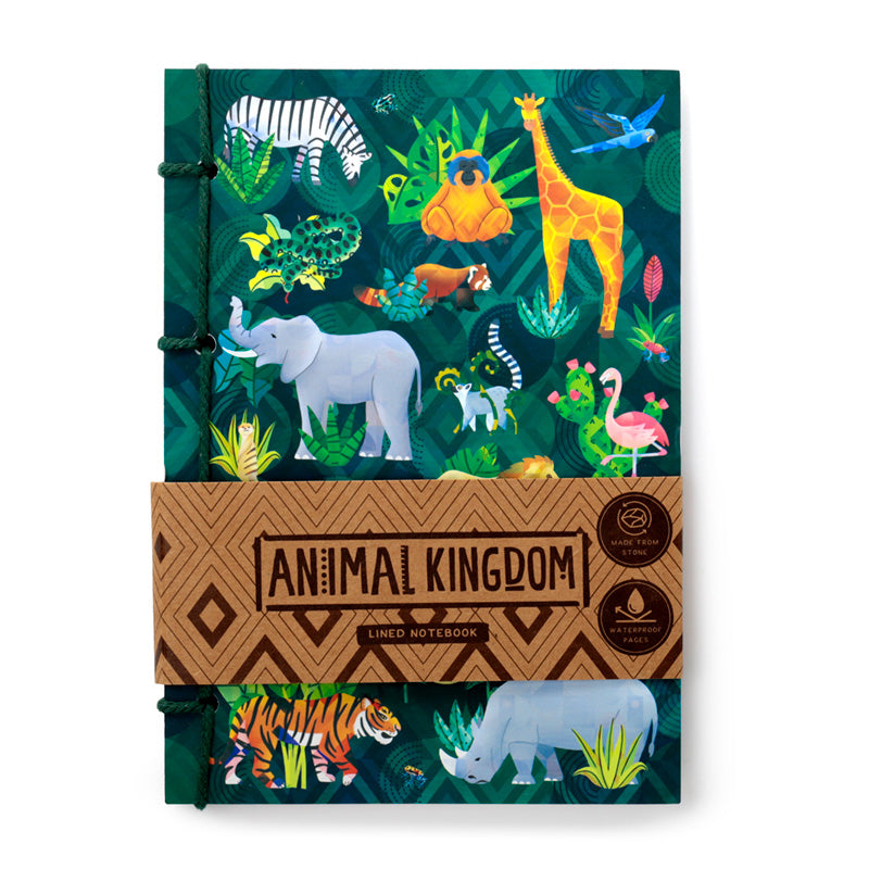 Animal Kingdom Stone Paper A5 Lined Notebook