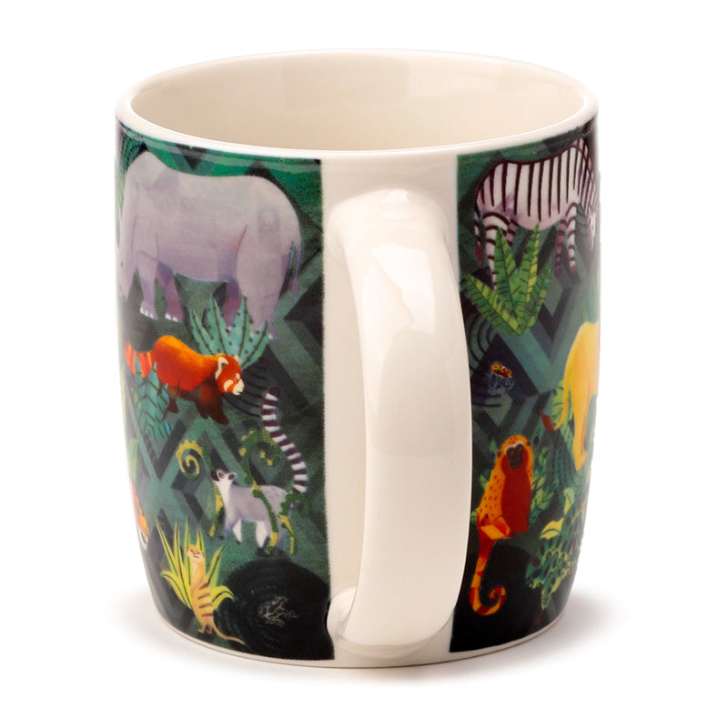 Animal Kingdom Porcelain Mug