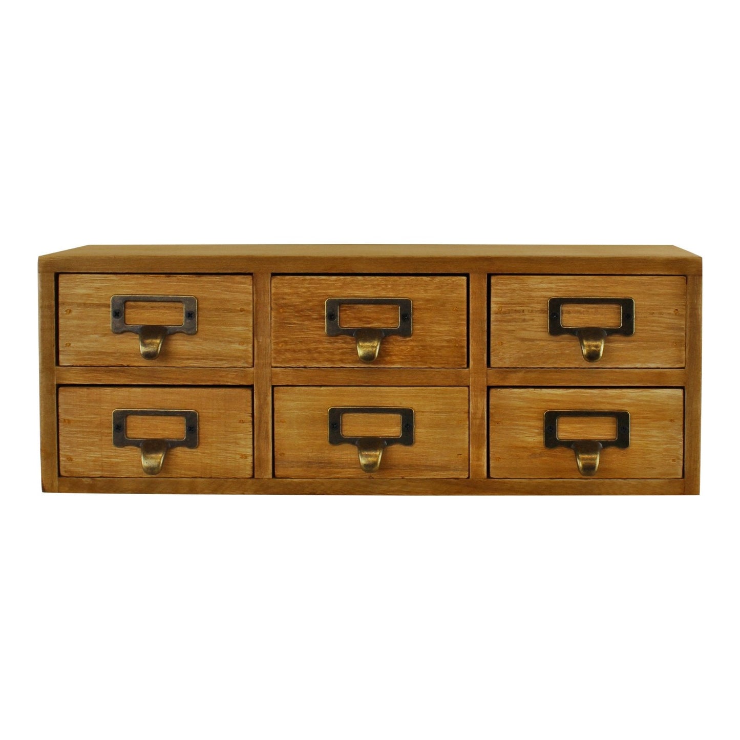 6 Drawer Double Level Small Storage Unit, Trinket Drawers