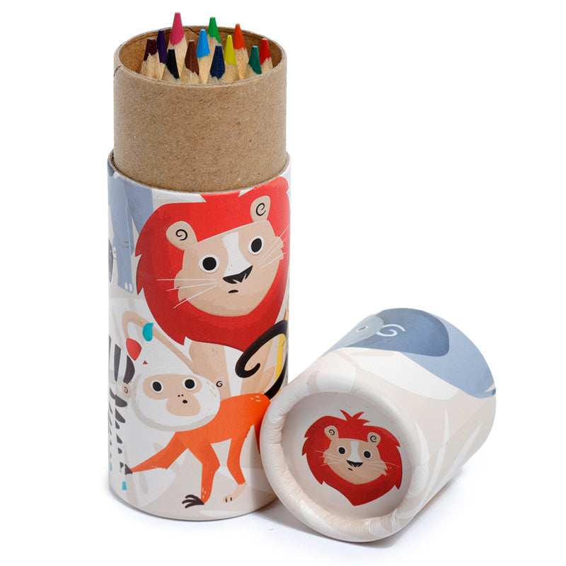 Zooniverse - Fun Colouring Pencil Tube