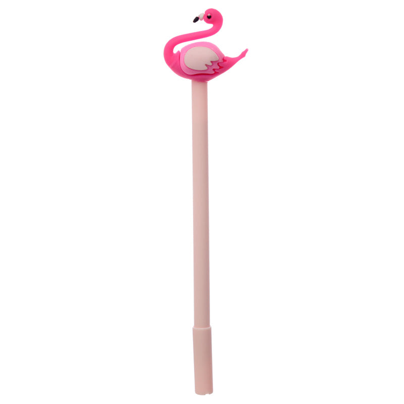 Fun Flamingo Topper Novelty Fine Tip Pen