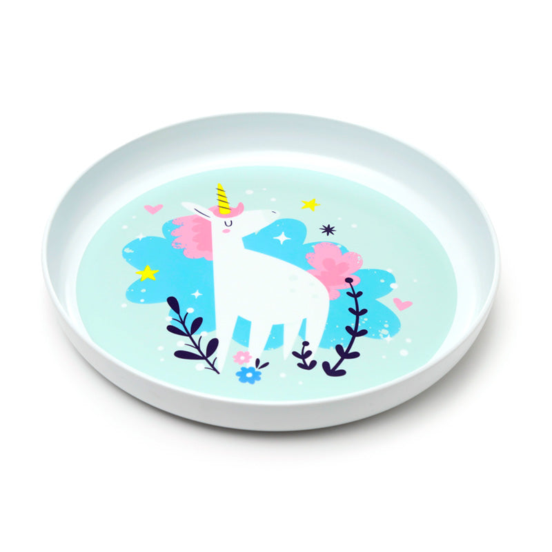 Unicorn Magic - Set of 5 Kids Cup, Bowl, Plate & Cutlery Set