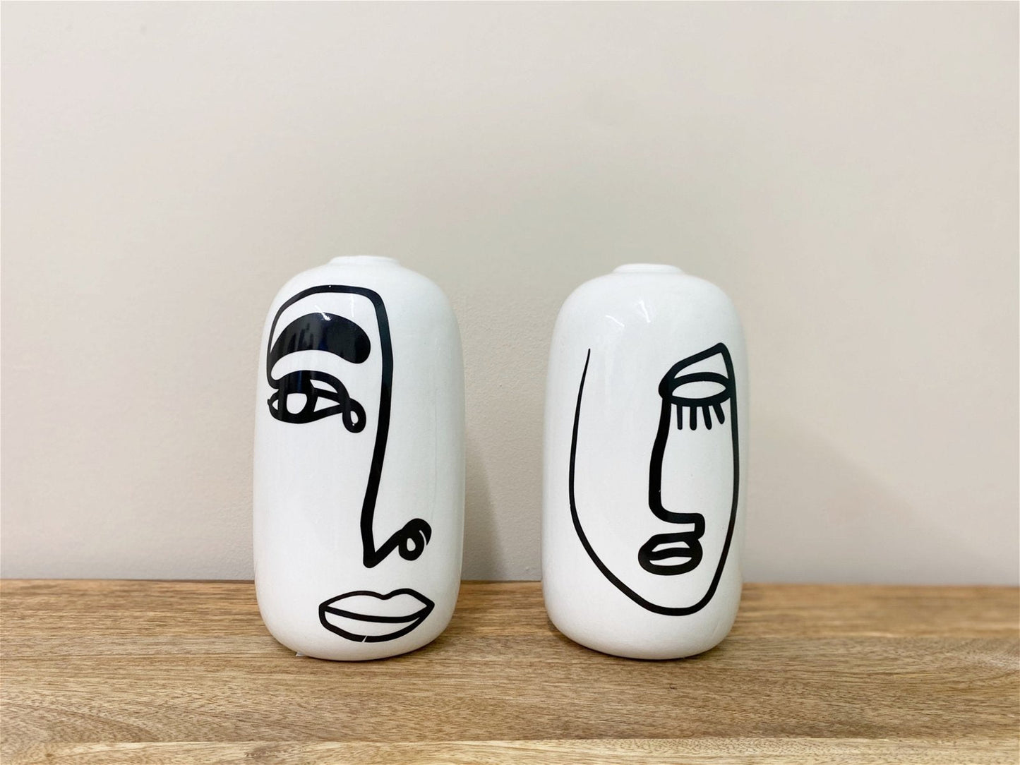 Bohome Face Ceramic Vases