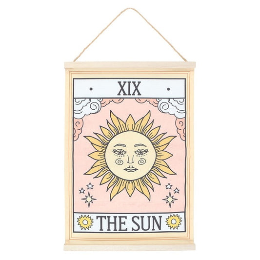 The Sun Vintage Tarot Wall Hanging