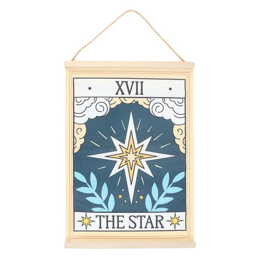 The Star Vintage Tarot Wall Hanging