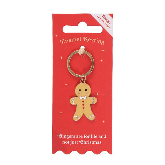 Gingerbread Man Keyring