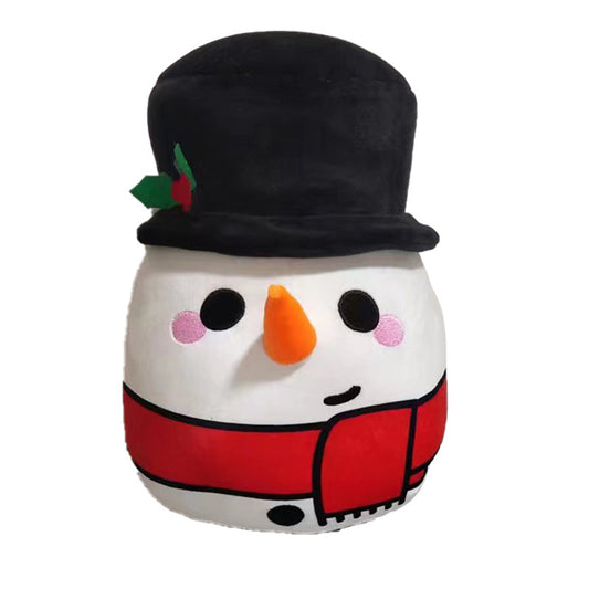 Cole the Snowman Christmas Squidglys Plush Toy
