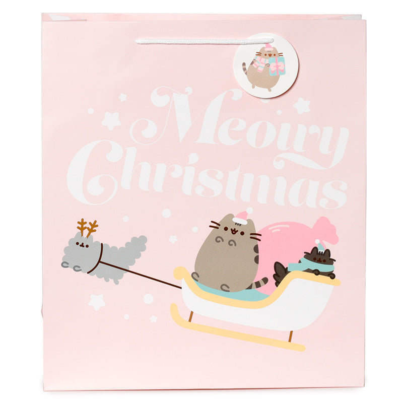 Pusheen the Cat Medium Christmas Gift Bag