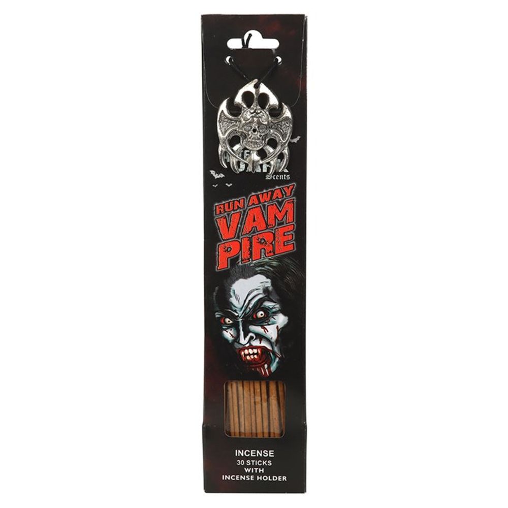 Run Away Vampire Incense Sticks with Holder