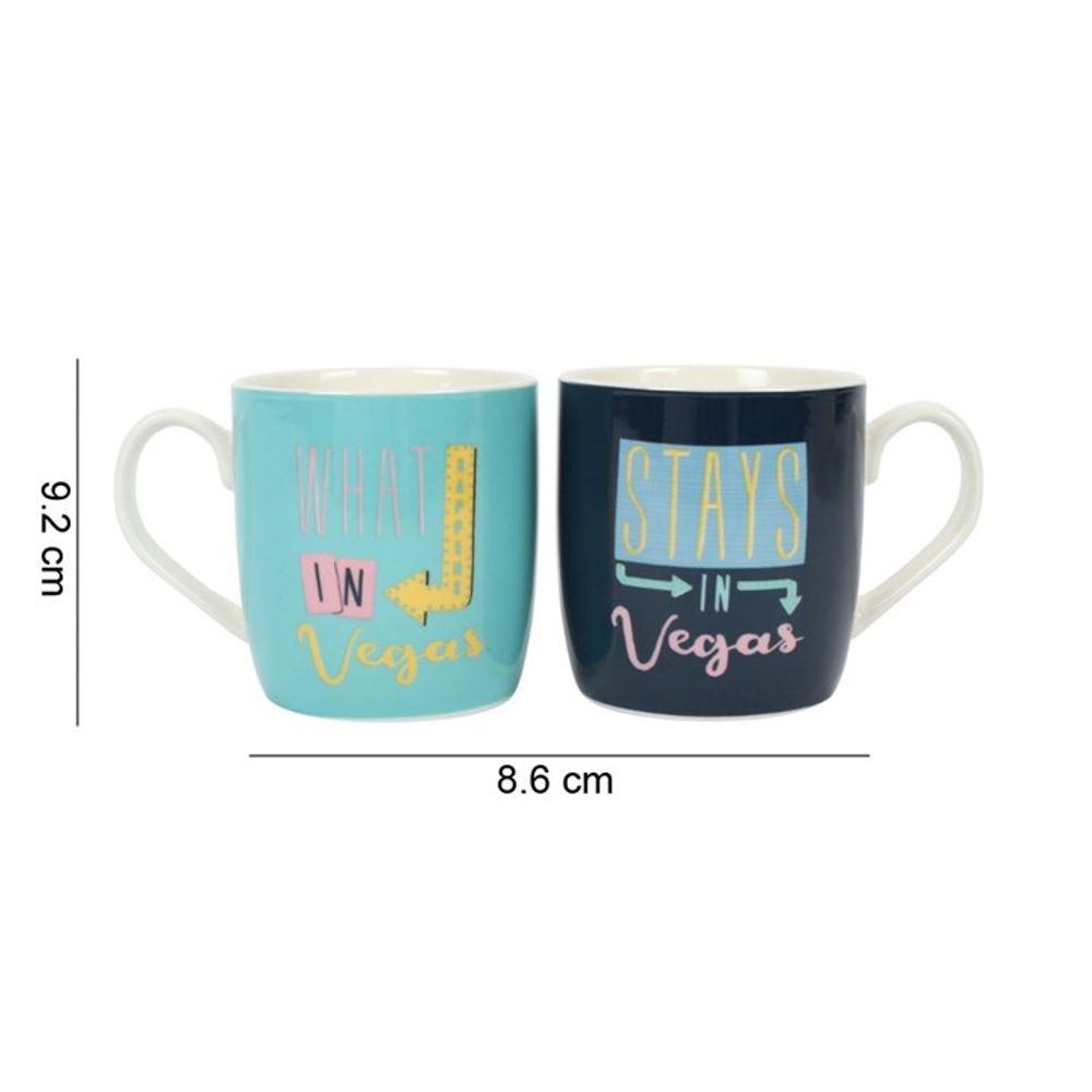 Set of 2 What Happens in Vegas Mugs