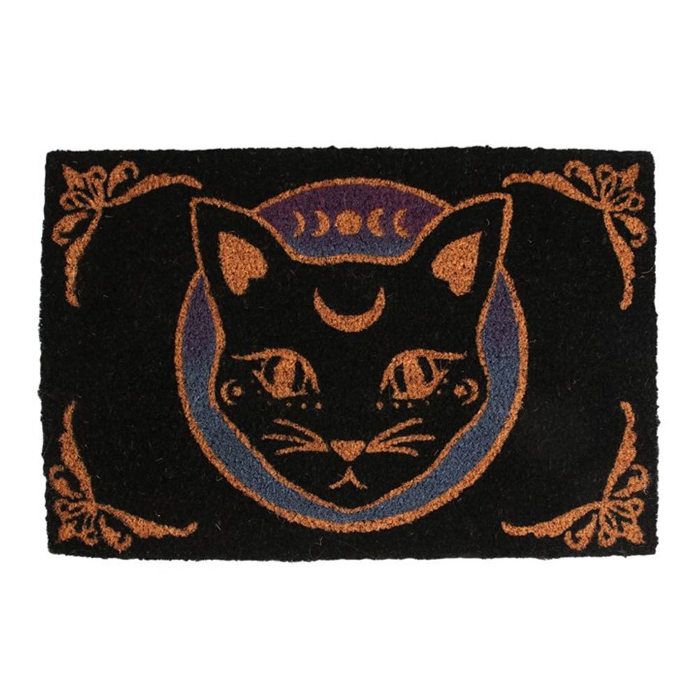 Black Mystic Mog Doormat