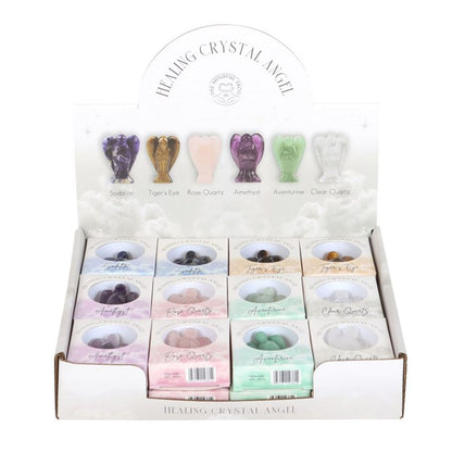 Set of 24 Healing Crystal Angels