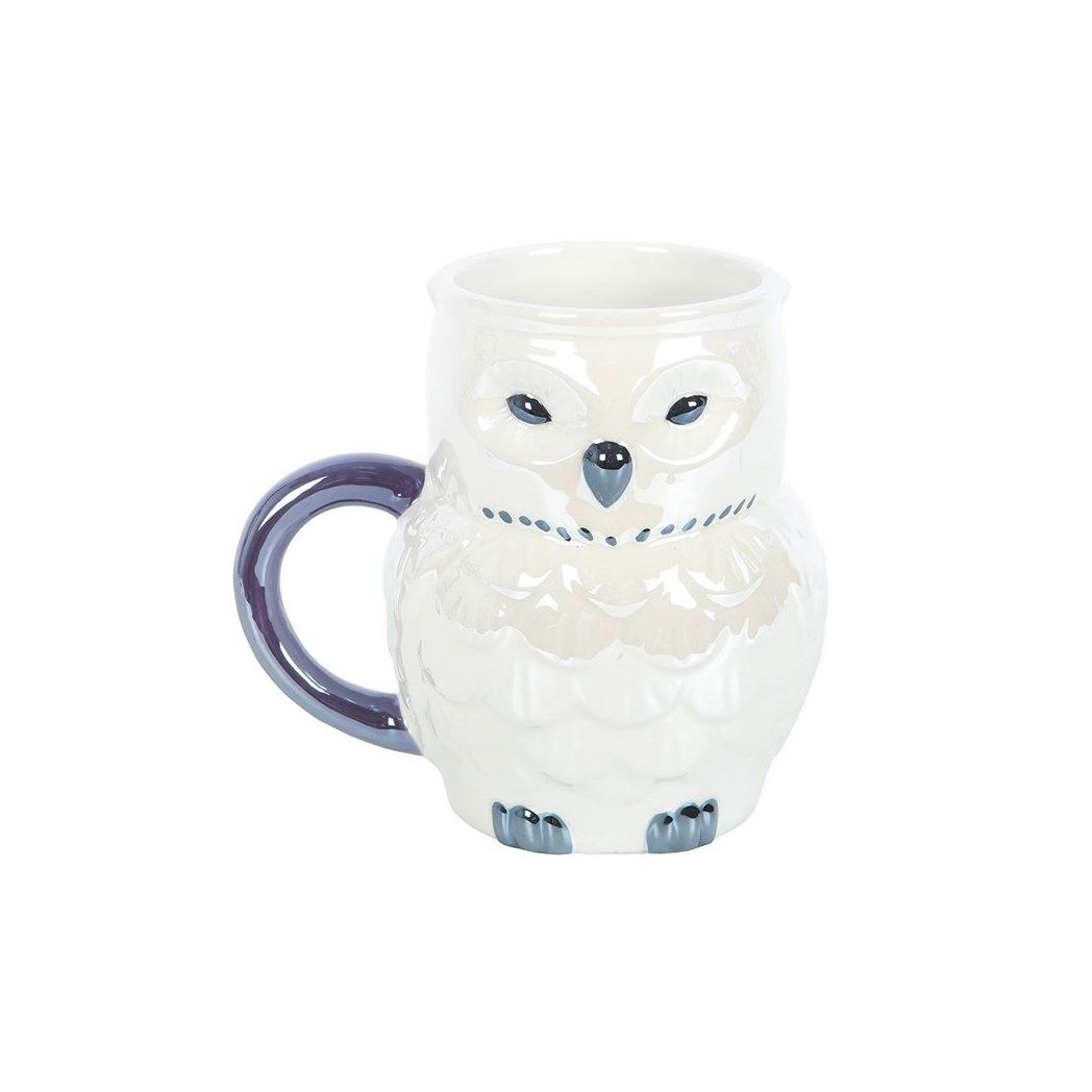 Owl Shaped Iridescent Mug