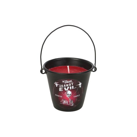 Go Away Evil Candle Bucket