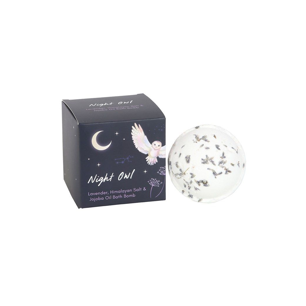 Night Owl Lavender, Himalayan Salt & Jojoba Bath Bomb