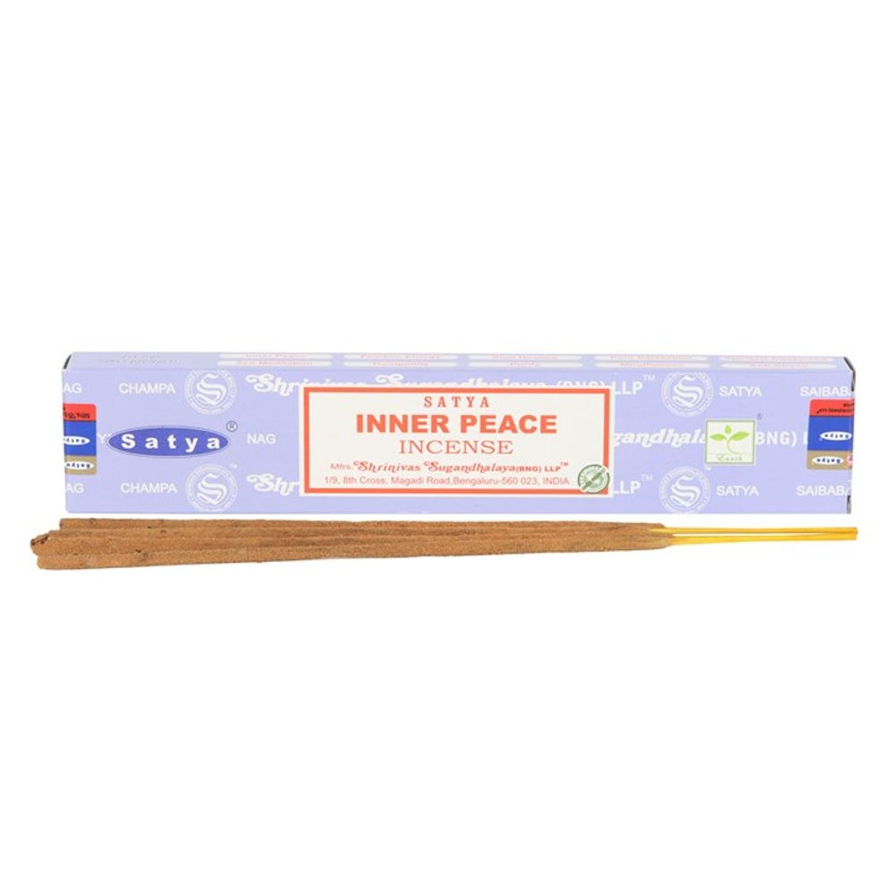 12 Packs of Inner Peace Incense Sticks by Satya