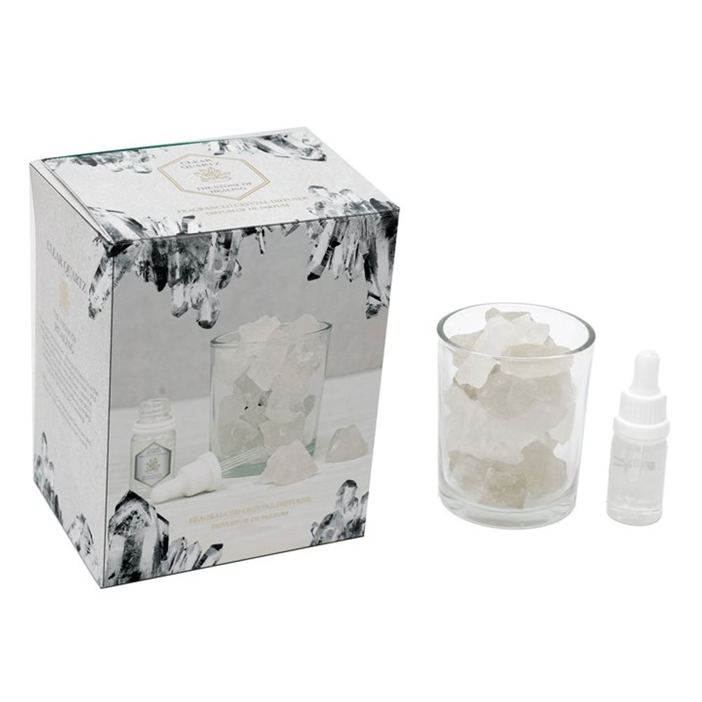 280g Clear Quartz Crystal Oil Diffuser