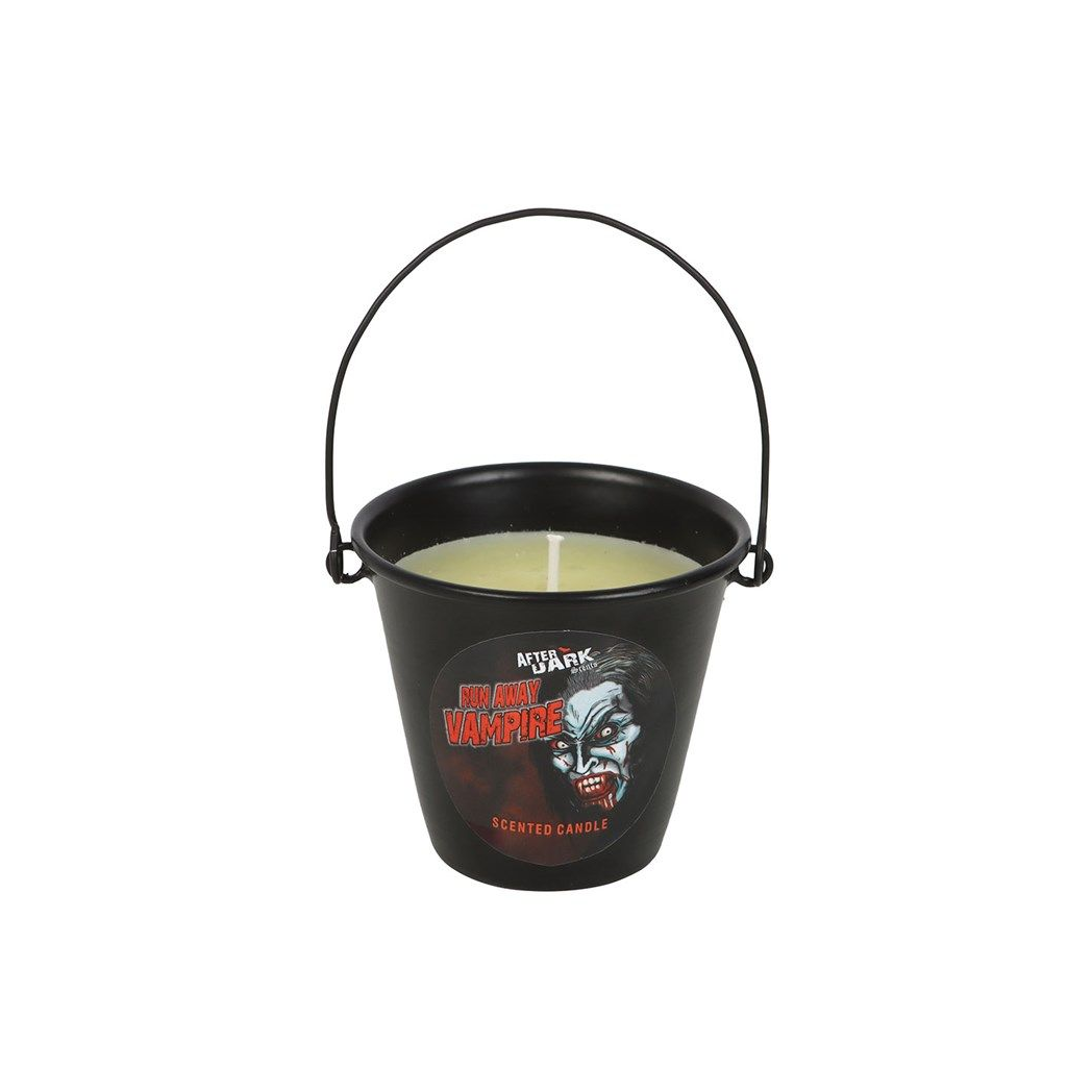 Run Away Vampire Candle Bucket