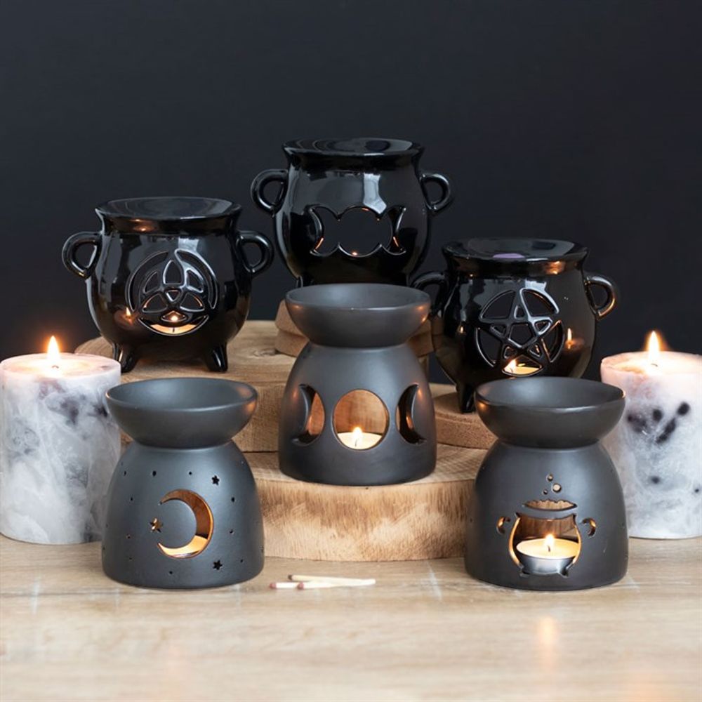 Triquetra Cauldron Oil Burner