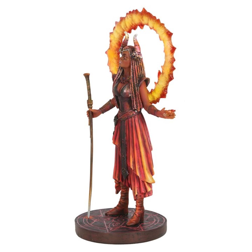 Fire Elemental Sorceress Figurine by Anne Stokes