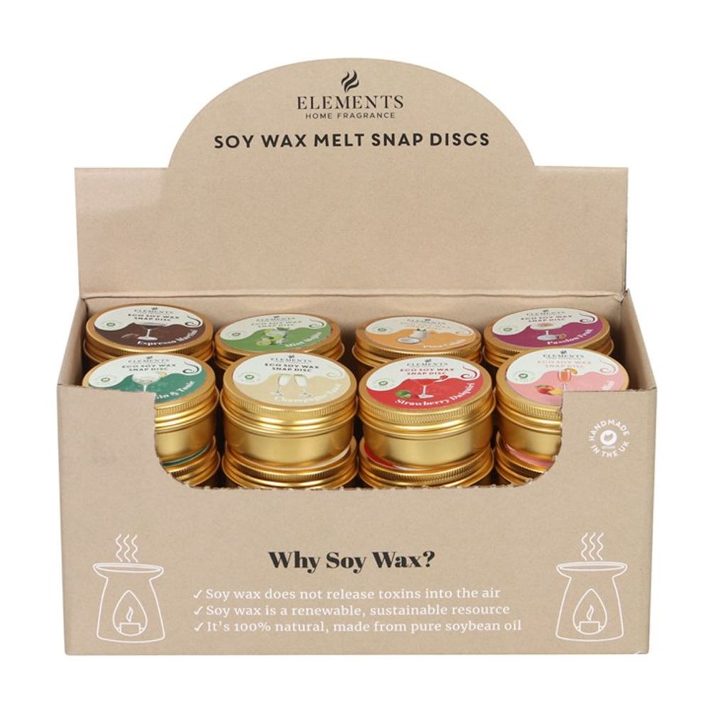 32 Cocktail Soy Wax Snap Discs