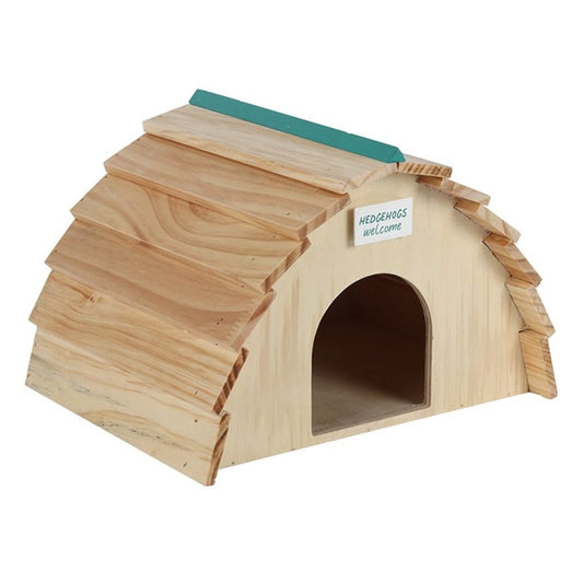 Wooden Hedgehog House